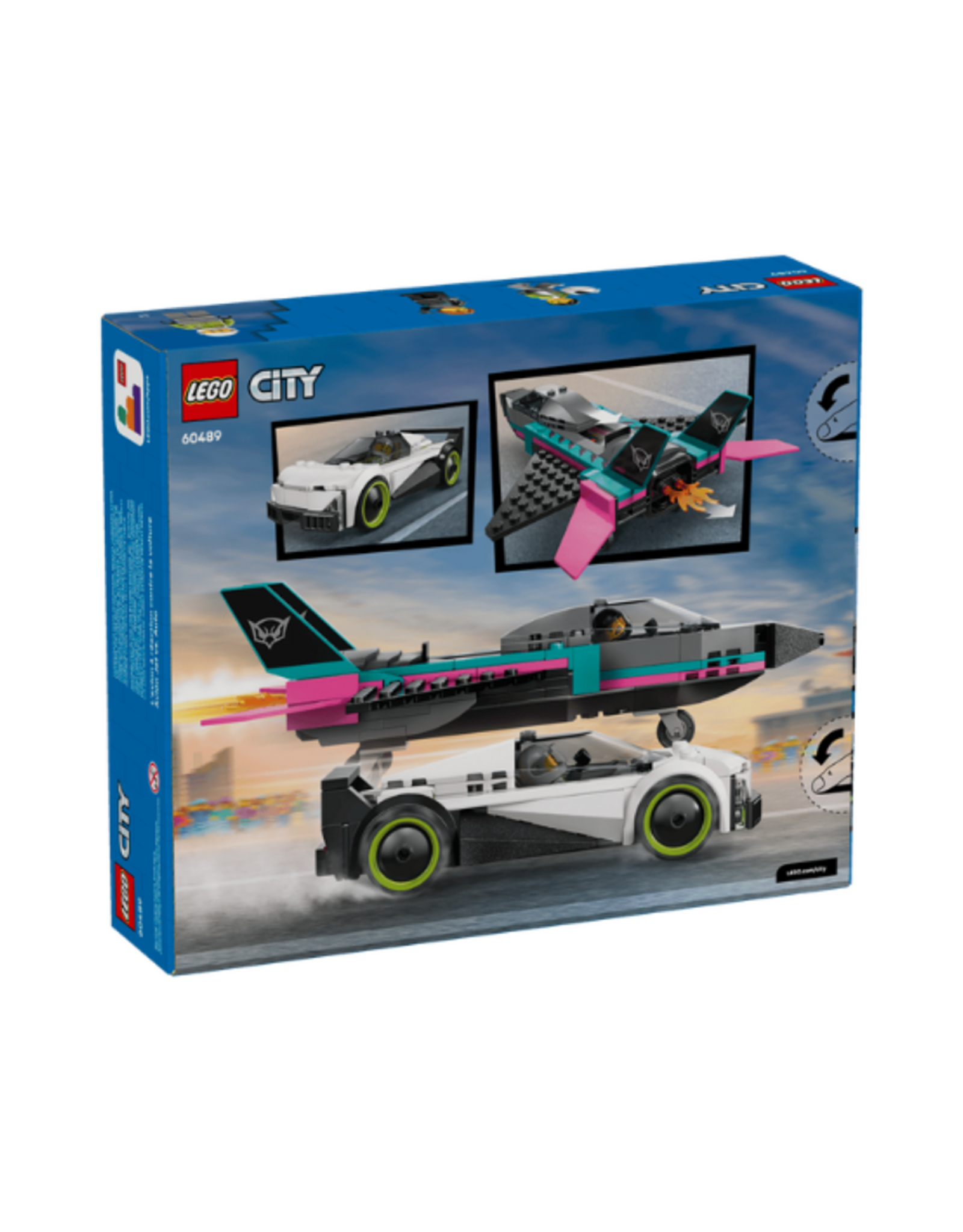 Lego Lego - City - 60489 - Jet vs. Car