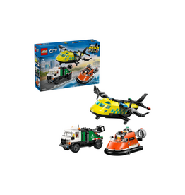 Lego City 60505 Airplane, Service Truck & Hovercraft Remix
