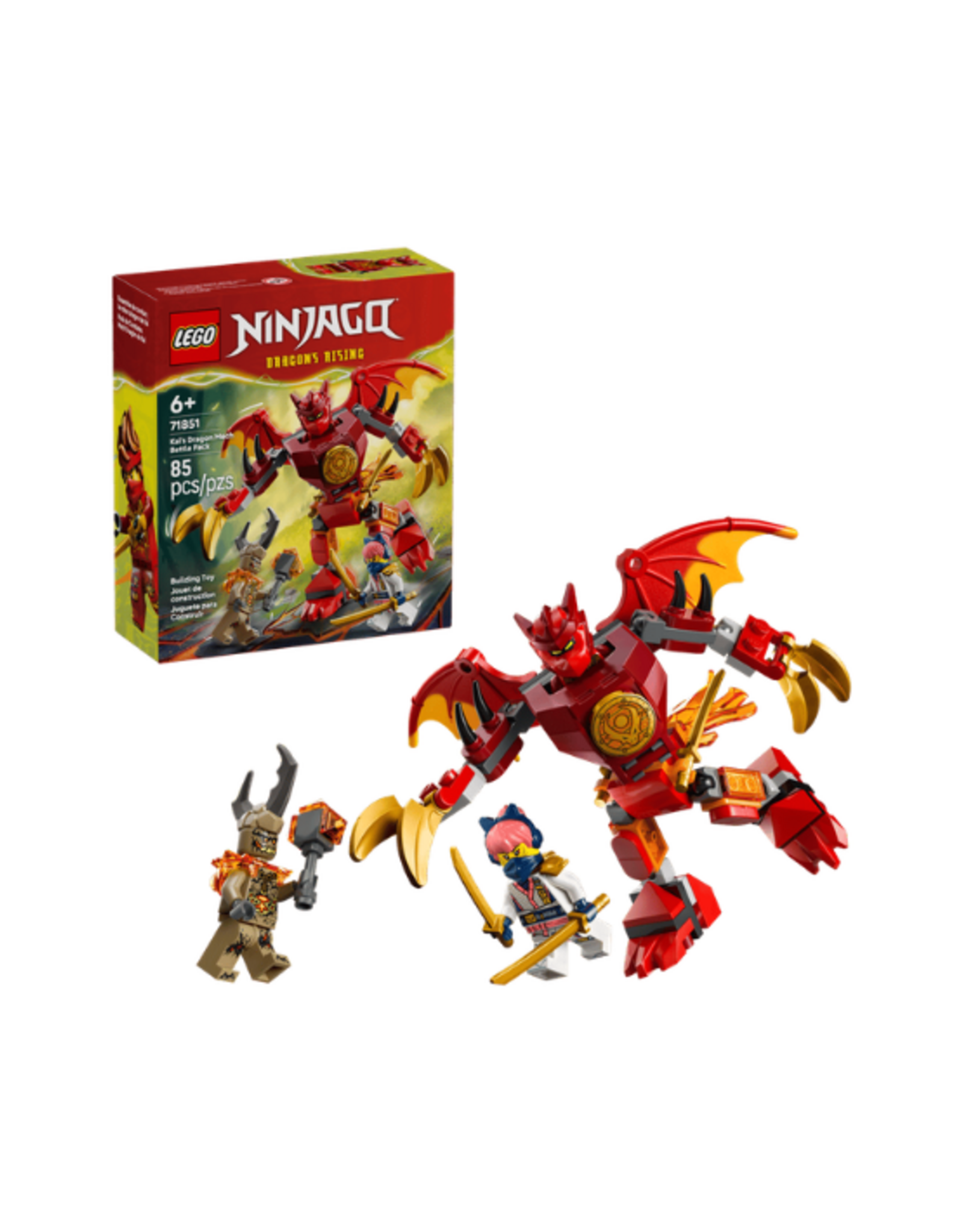 Lego Lego - Ninjago - 71851 - Kai's Dragon Mech Battle Pack