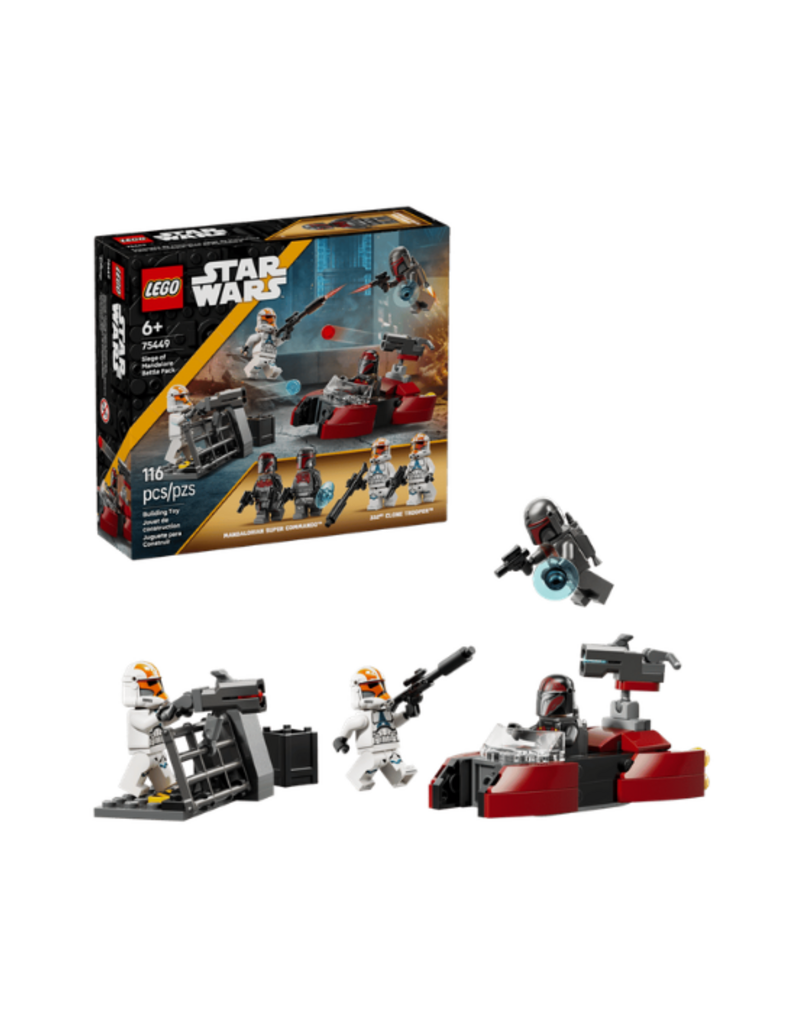 Lego Lego - Star Wars - 75449 - Siege of Mandalore Battle Pack