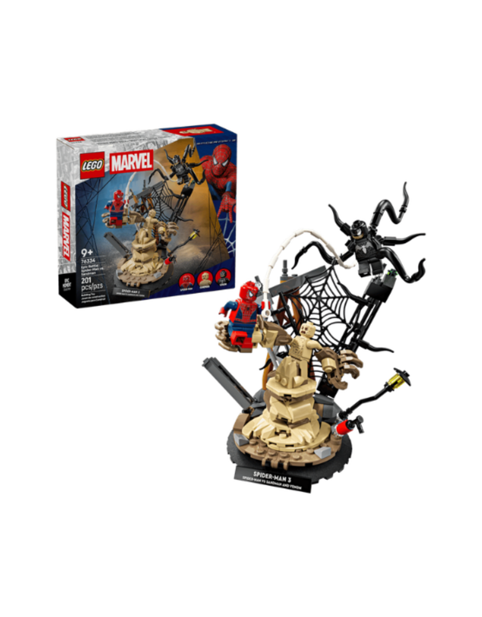 Lego Lego - Marvel - 76334 - Epic Battle: Spider-Man vs. Sandman