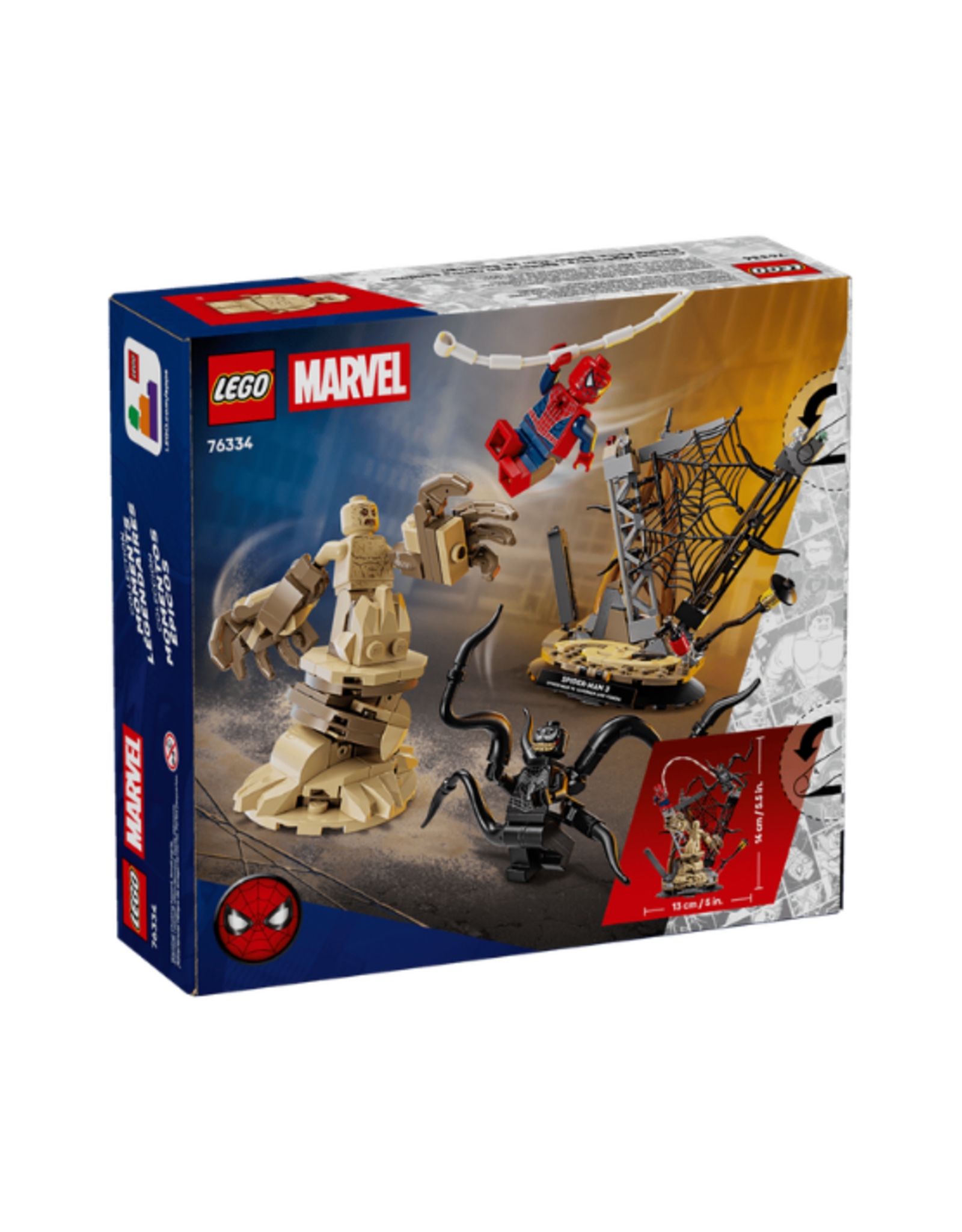 Lego Lego - Marvel - 76334 - Epic Battle: Spider-Man vs. Sandman