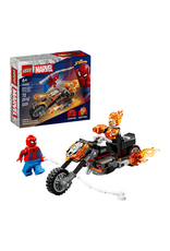 Lego Lego - Marvel - 76335 - Spider-Man vs. Ghost Rider Motorcycle