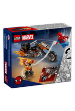Lego Lego - Marvel - 76335 - Spider-Man vs. Ghost Rider Motorcycle