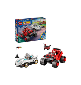 Lego Sonic the Hedgehog 77118 Silver's Car vs. Knuckles' Monster Truck