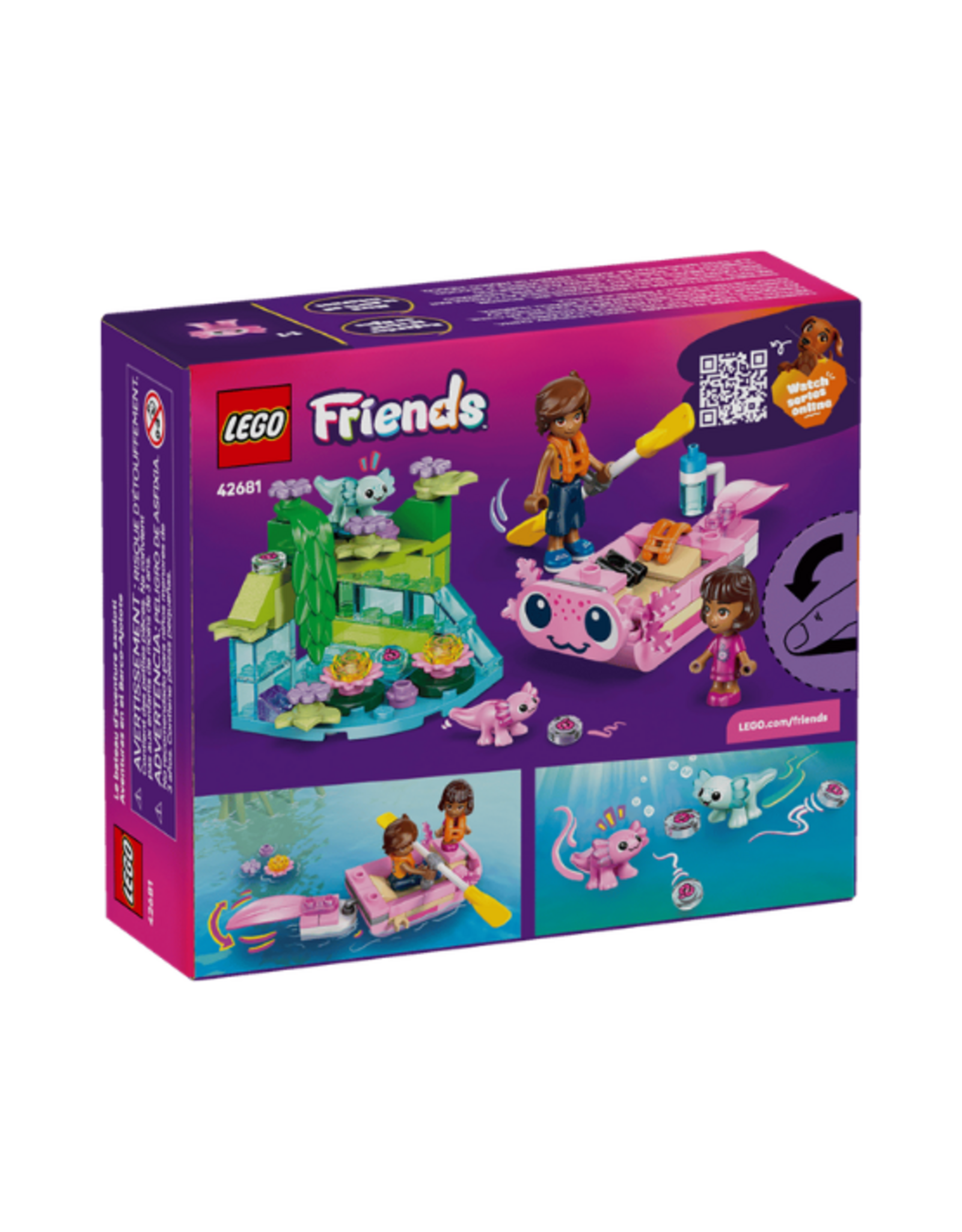 Lego Lego - Friends - 42681 - Axolotl Adventure Boat