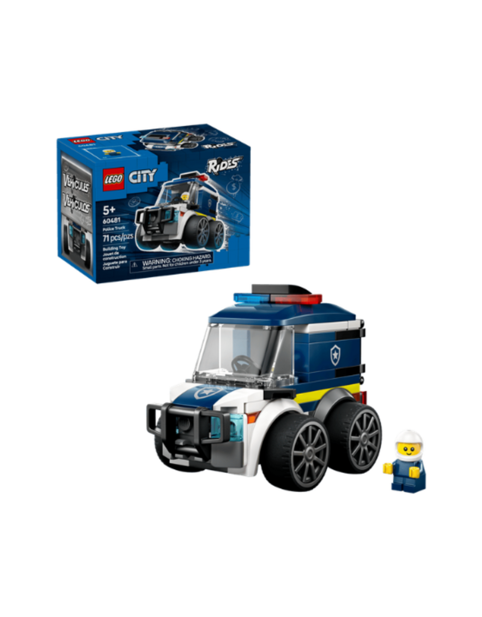 Lego Lego - City - 60481 - Rides – Police Truck