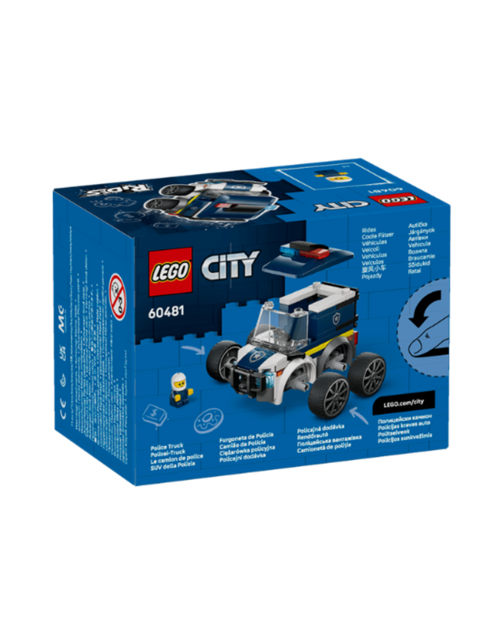 Lego Lego - City - 60481 - Rides – Police Truck