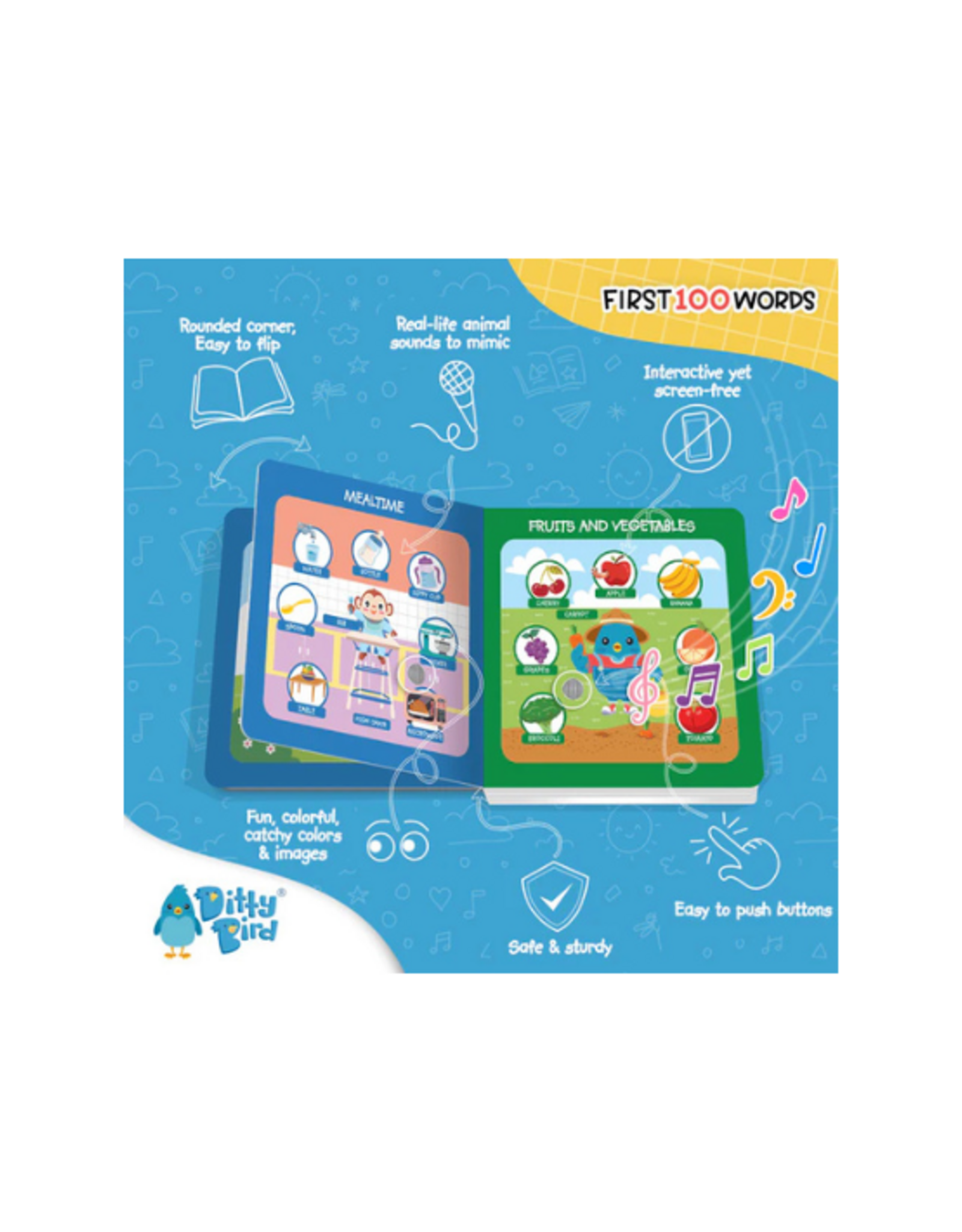 Ditty Bird Ditty Bird - First 100 Words