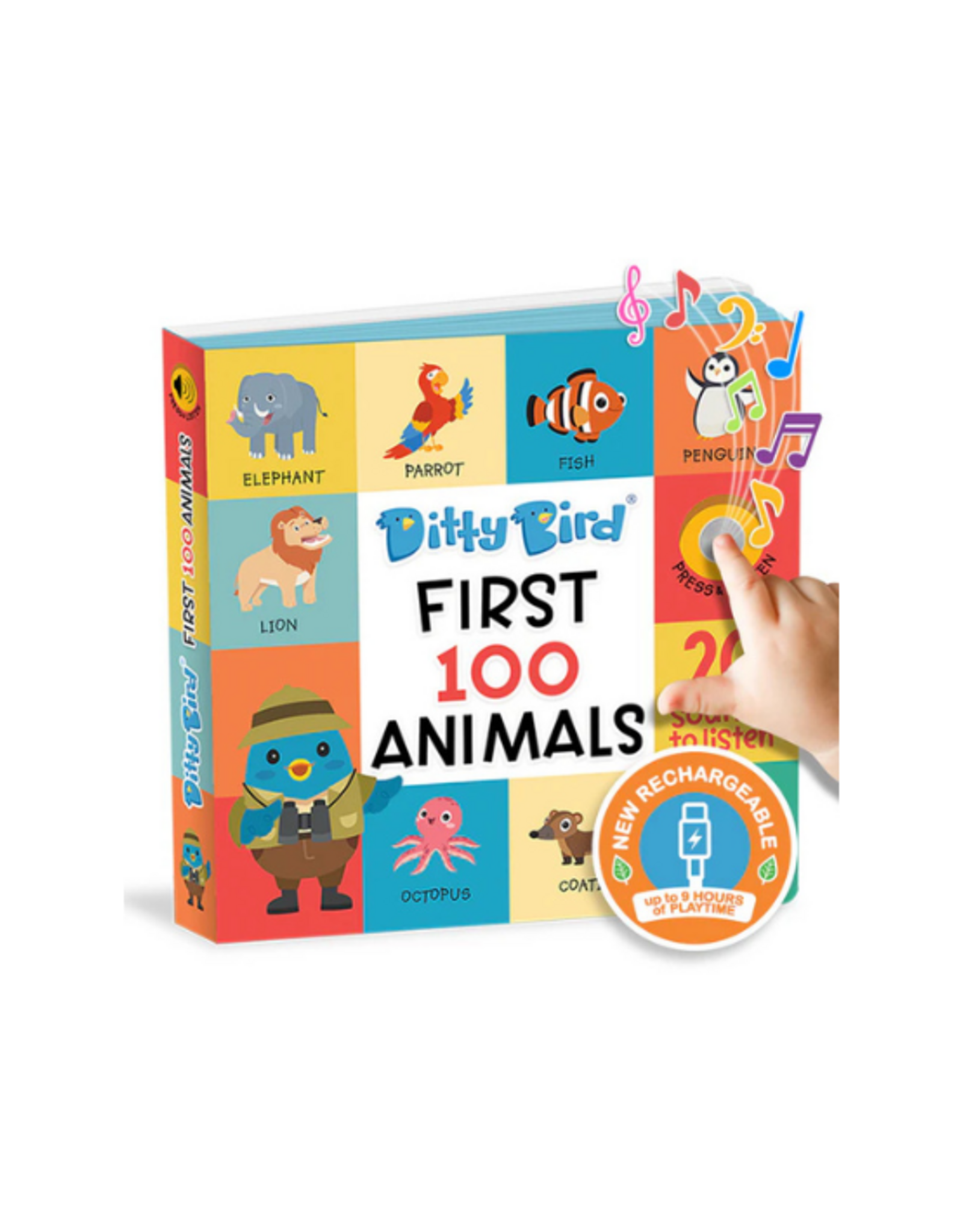 Ditty Bird Ditty Bird - First 100 Animals