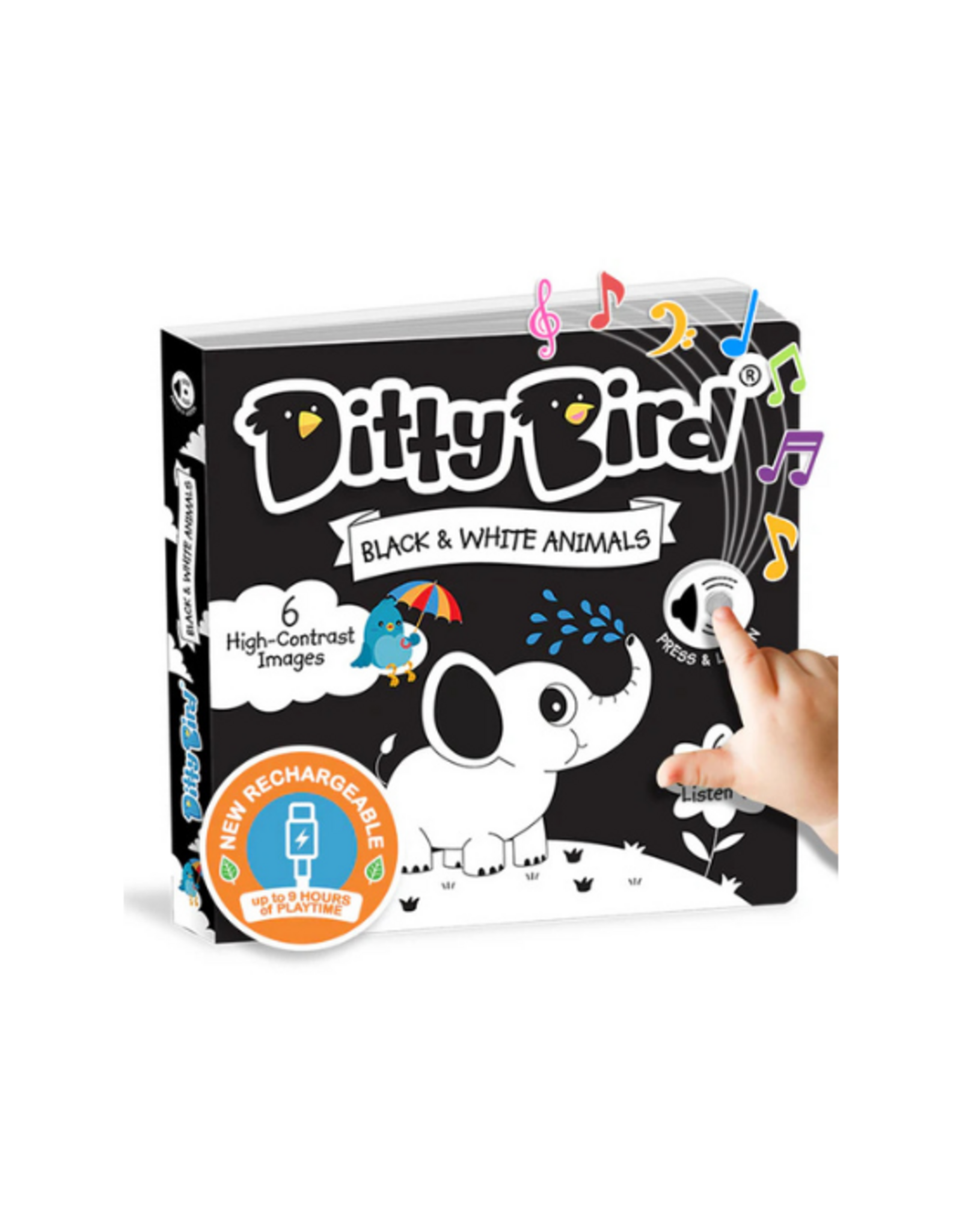 Ditty Bird Ditty Bird - Black and White Animals