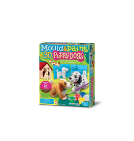 4M Mould & Paint 3D Puppy Dogs