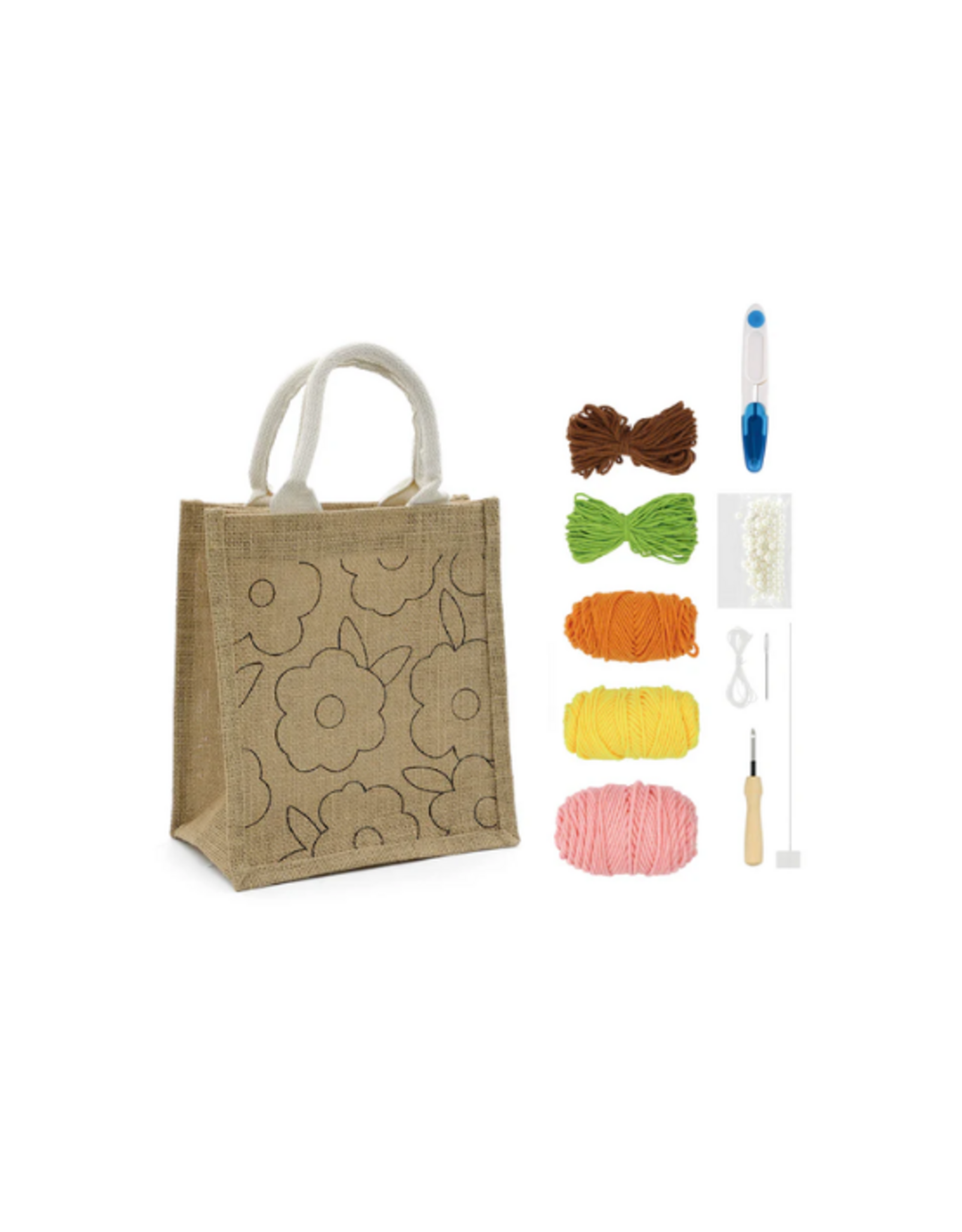 PBI Art PBI Art - Floral Punch Needle Kit