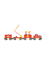 Janod Janod - Magnetic Firefighter Train