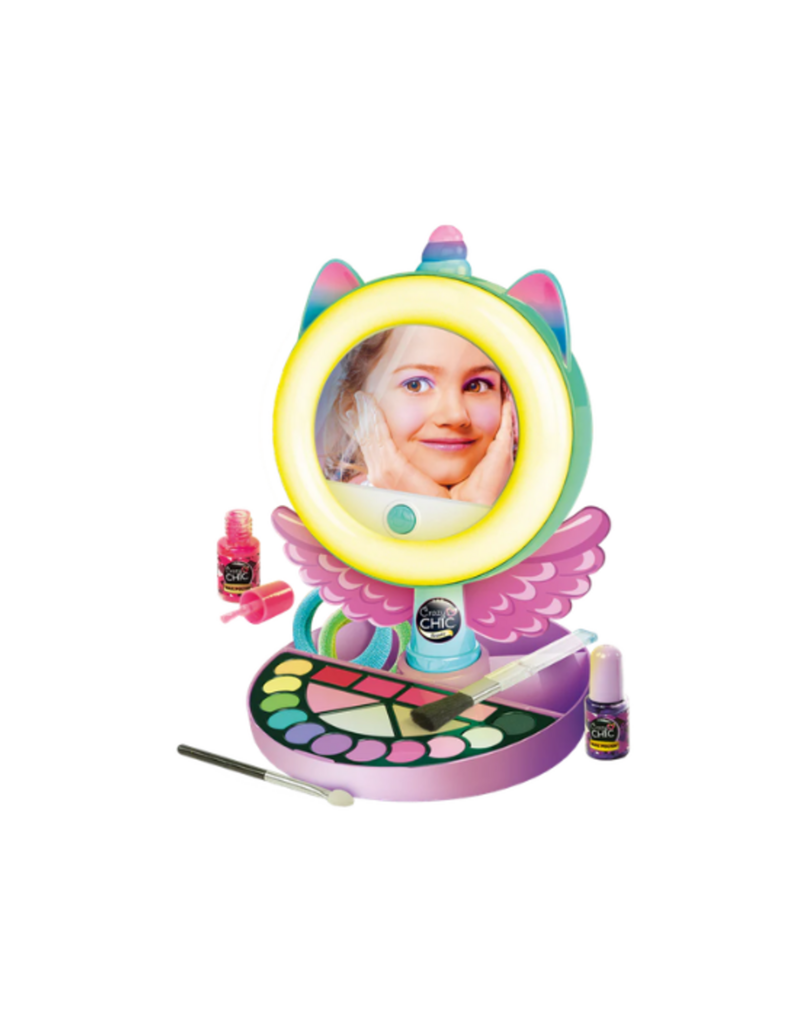 Clementoni Clementoni - Crazy Chic Unicorn Mirror Beauty Set