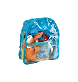 Androni Backpack Beach Set and Arm Floaties Fish