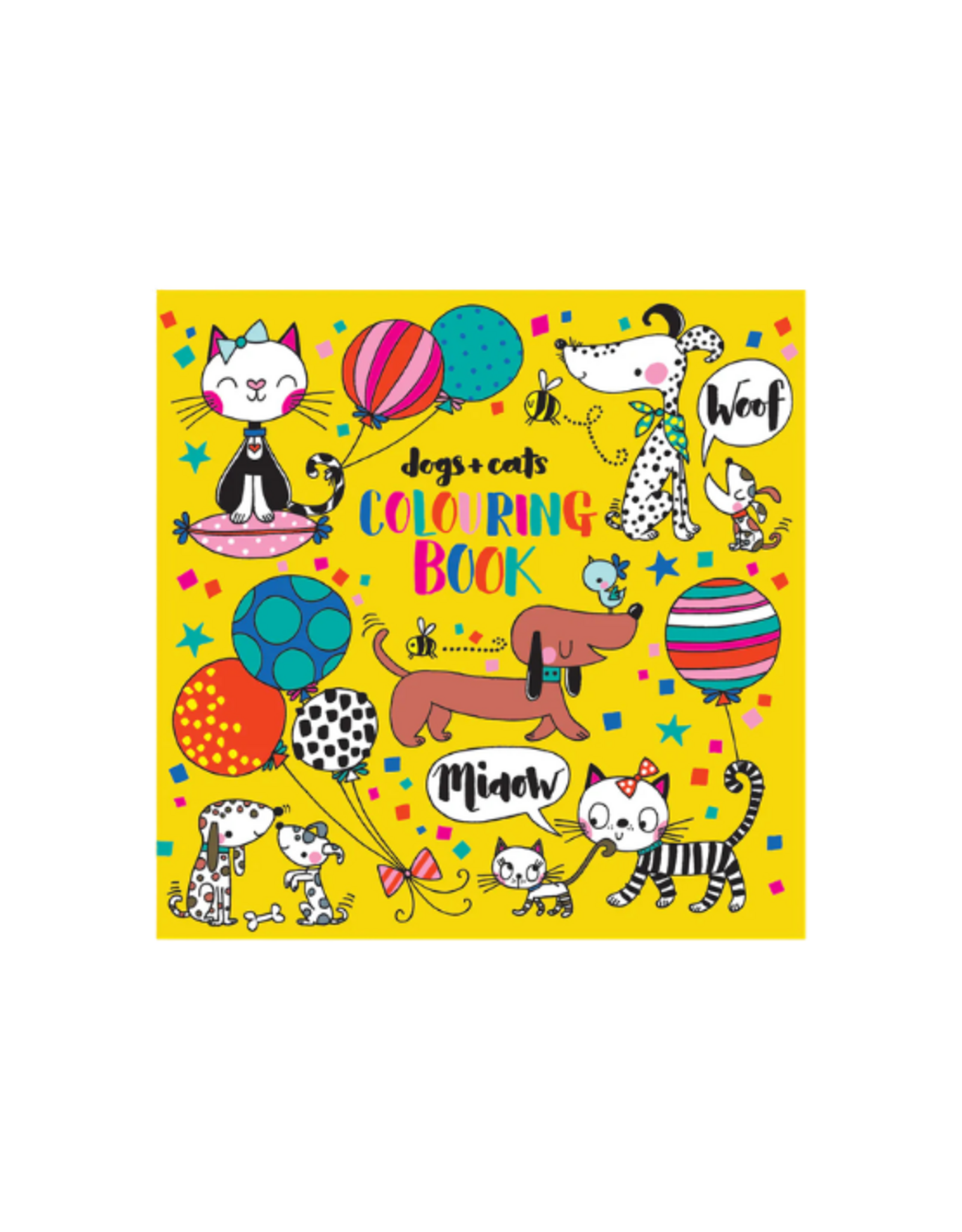 Rachel Ellen Rachel Ellen - Dogs & Cats Colouring Book