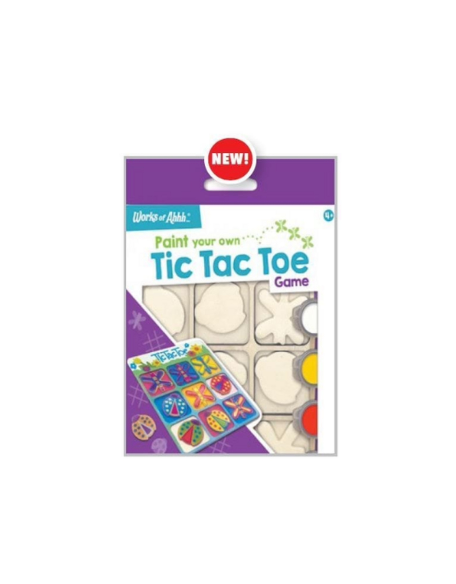 MasterPieces Masterpieces - Paint Your Own Tic Tac Toe