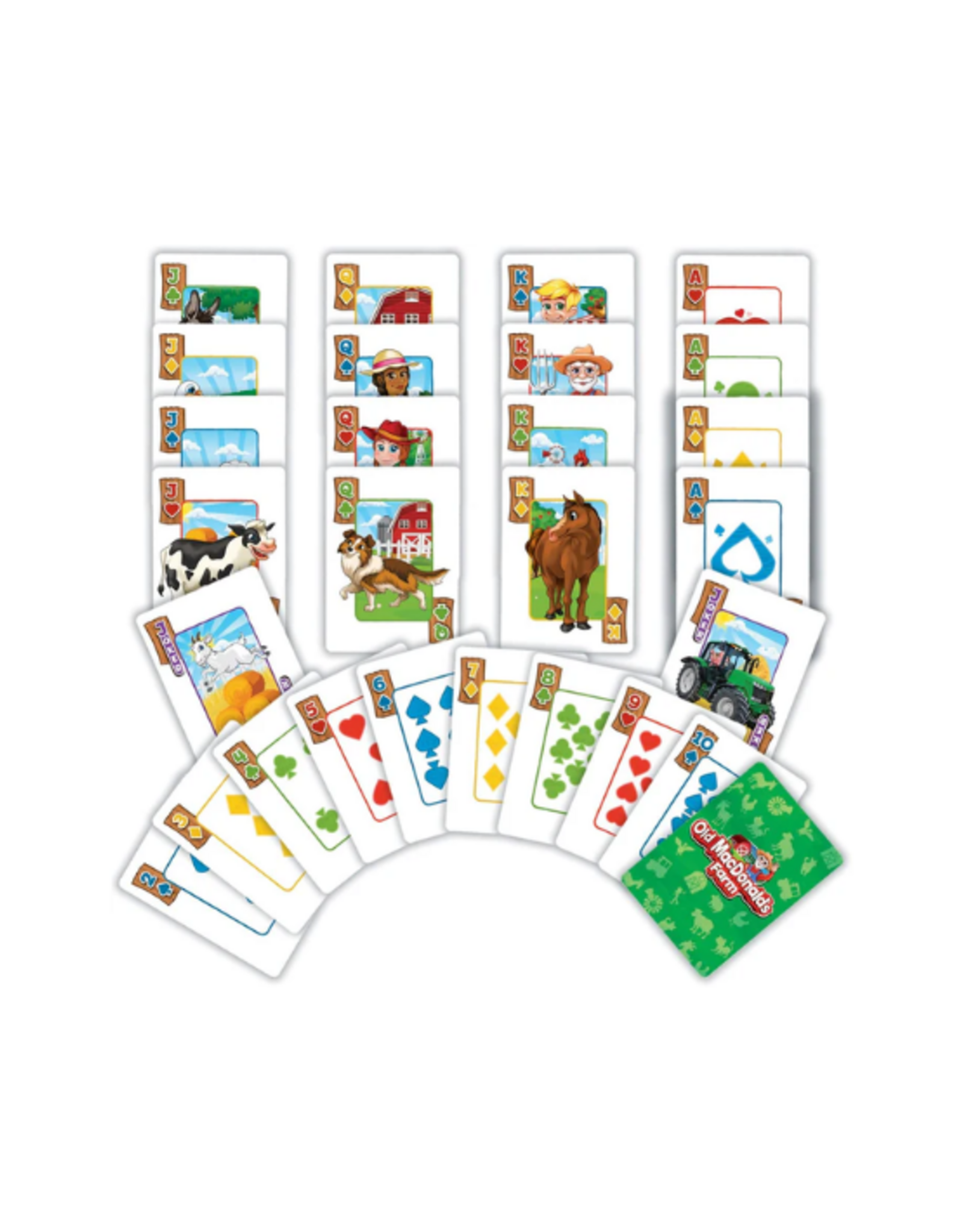 MasterPieces Masterpieces - Old Macdonald's Farm Supersized Playing Cards