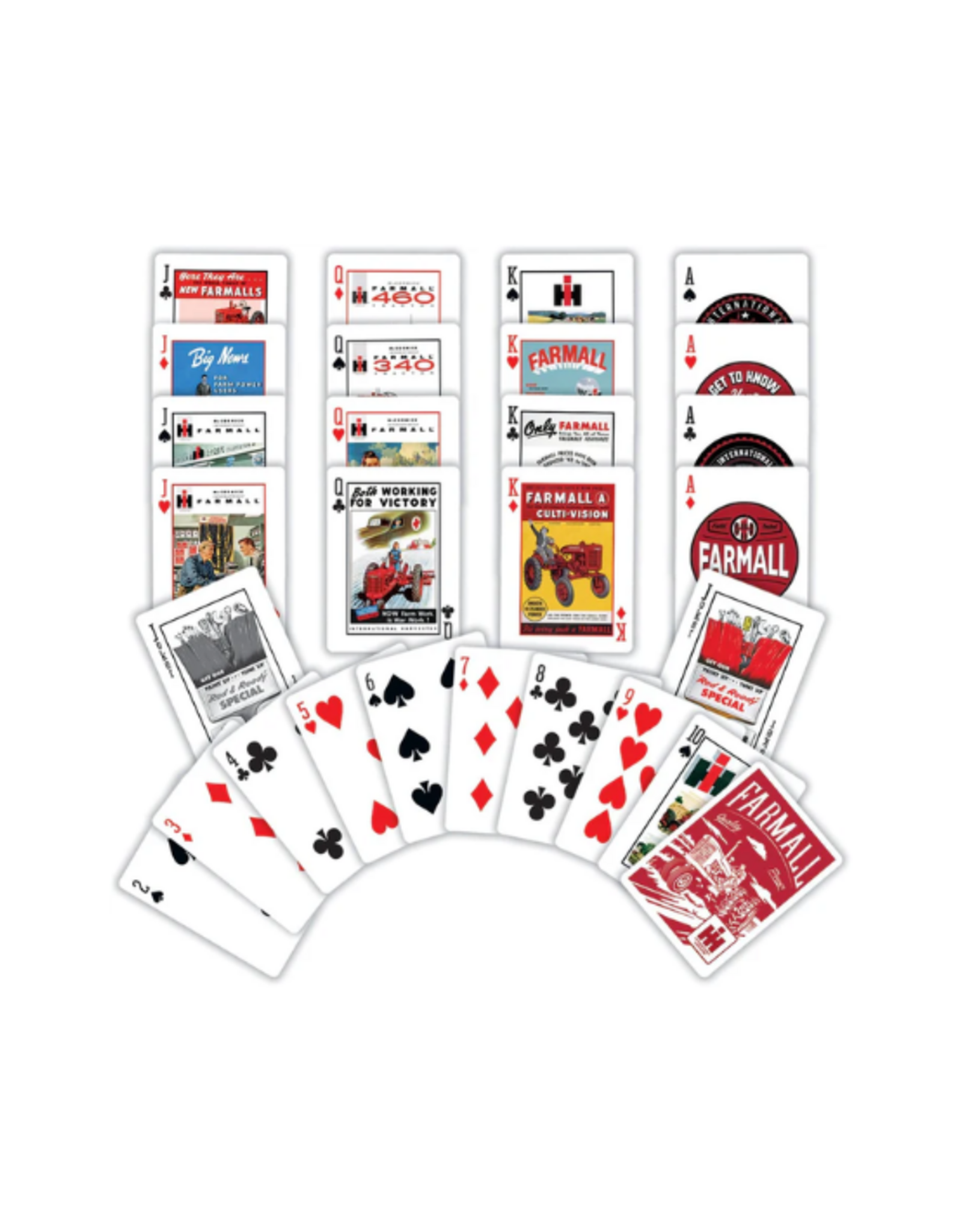 MasterPieces Masterpieces - Farmall Case IH Playing Cards