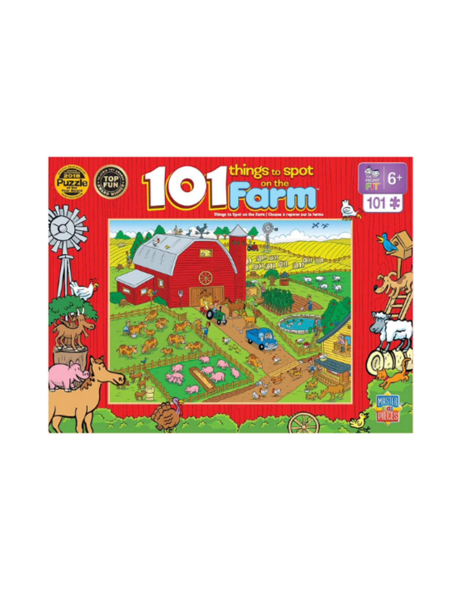 MasterPieces Masterpieces - Things to Spot on the Farm 101pcs