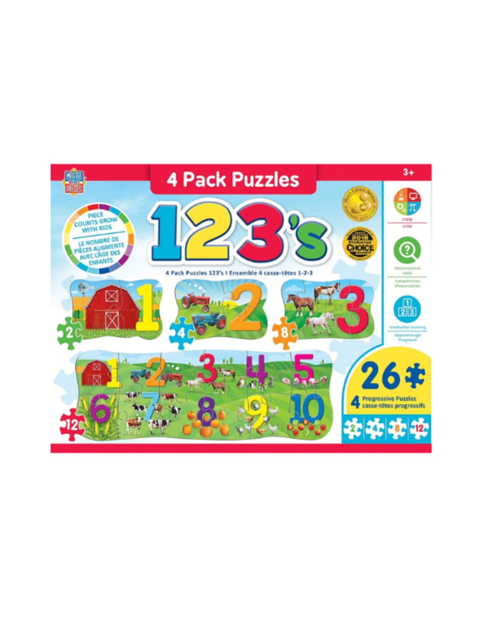 MasterPieces Masterpieces - 123's on the Farm