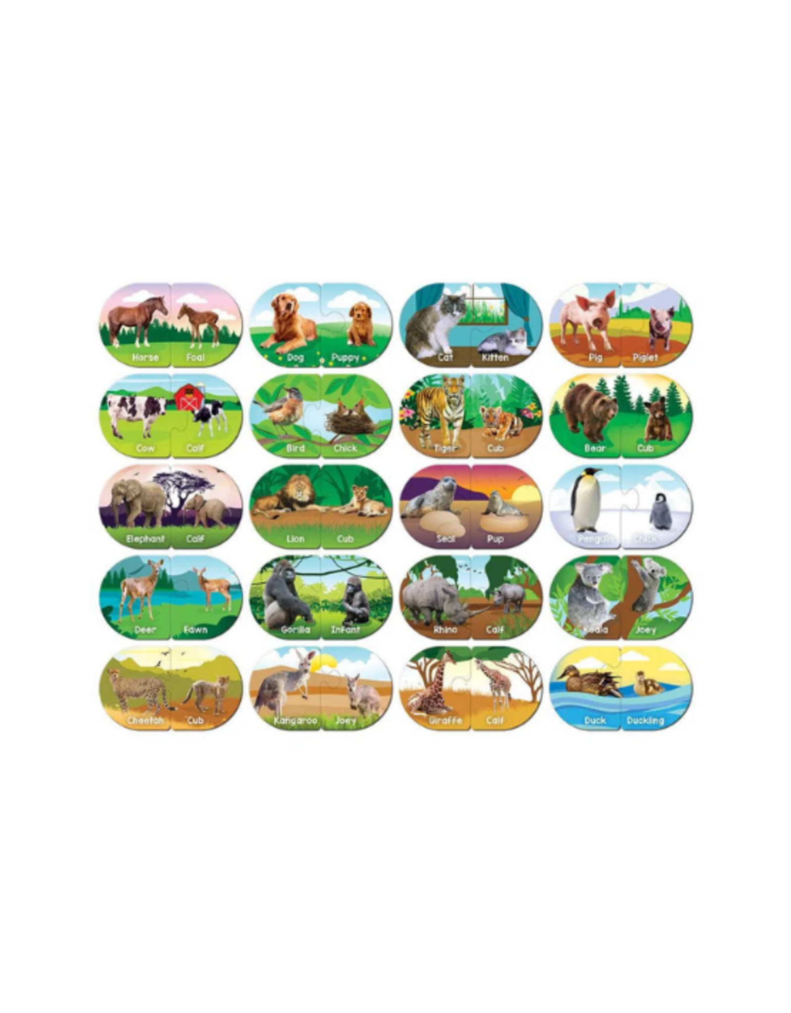 MasterPieces Masterpieces - Animals Matching Puzzles