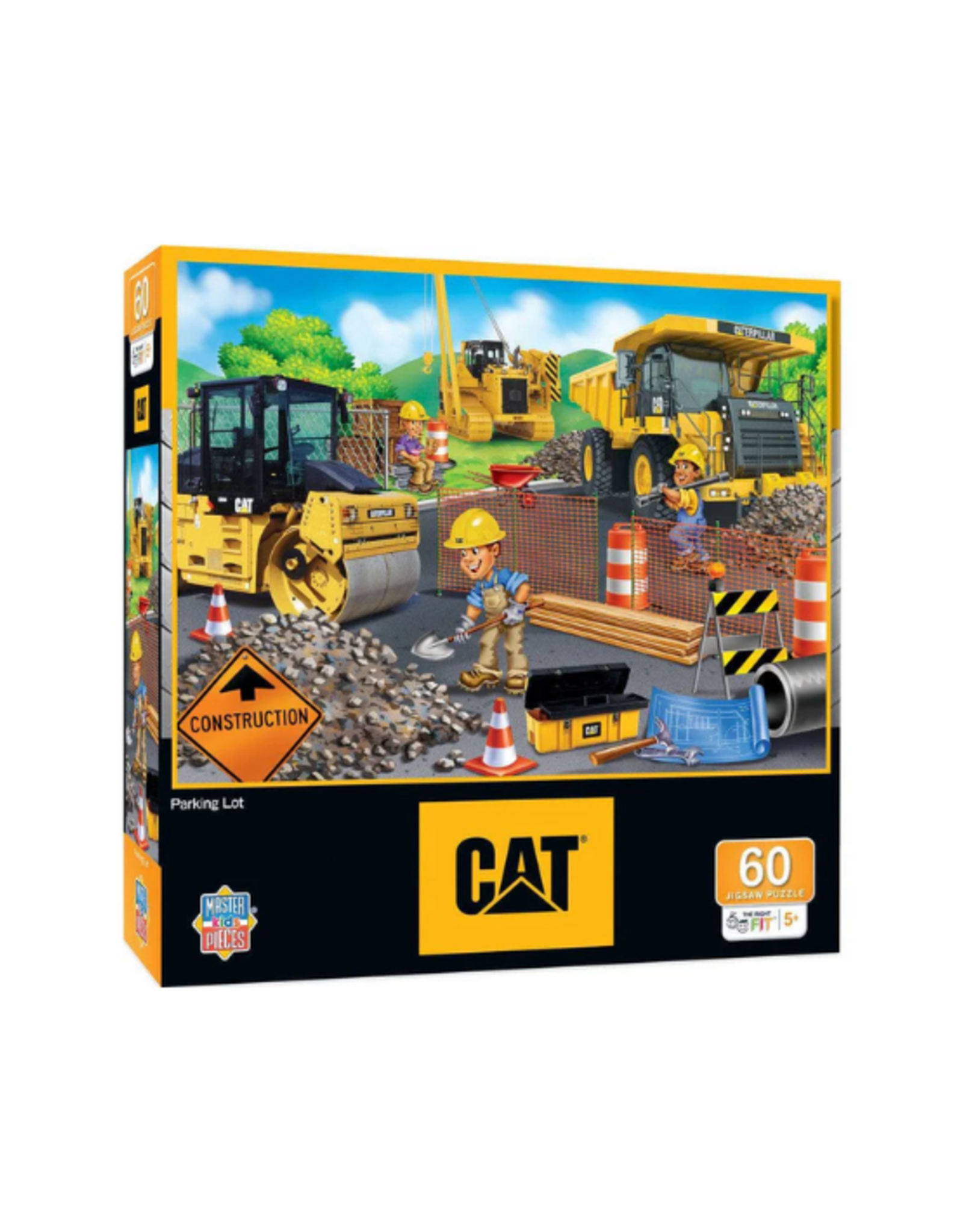MasterPieces Masterpieces - Caterpillar Parking Lot 60pcs