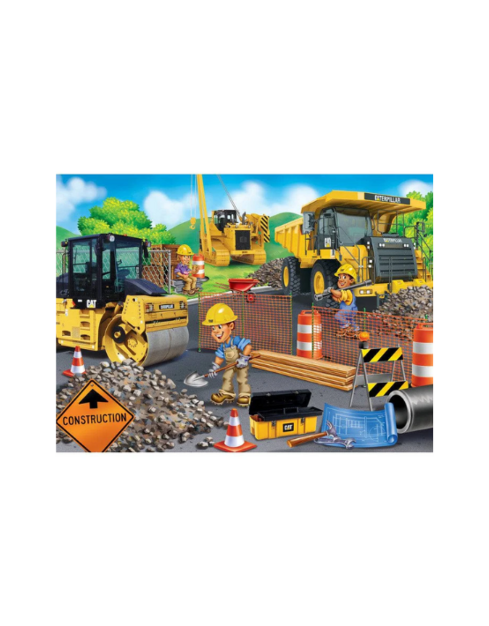 MasterPieces Masterpieces - Caterpillar Parking Lot 60pcs