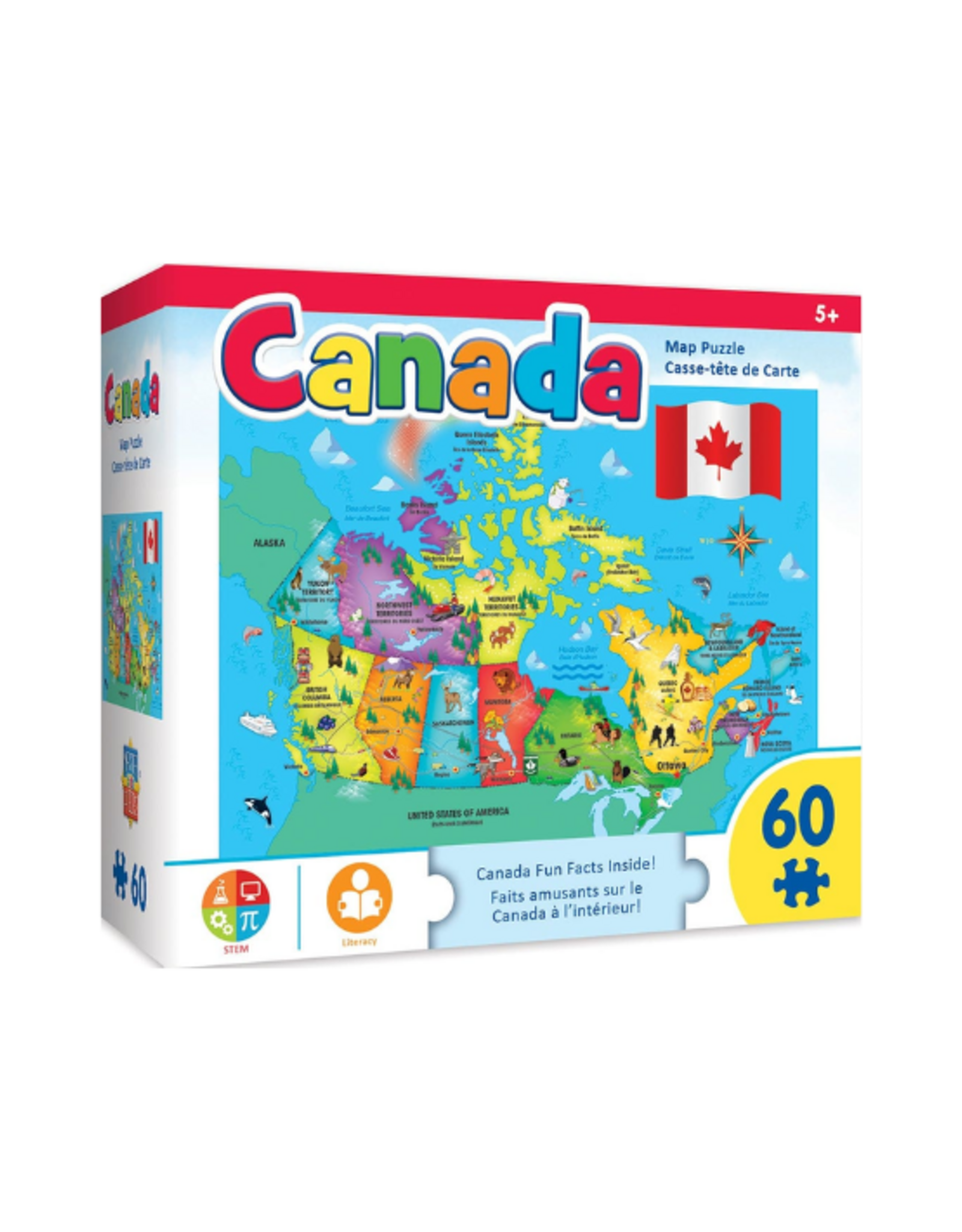 MasterPieces Masterpieces - Canada 60pcs