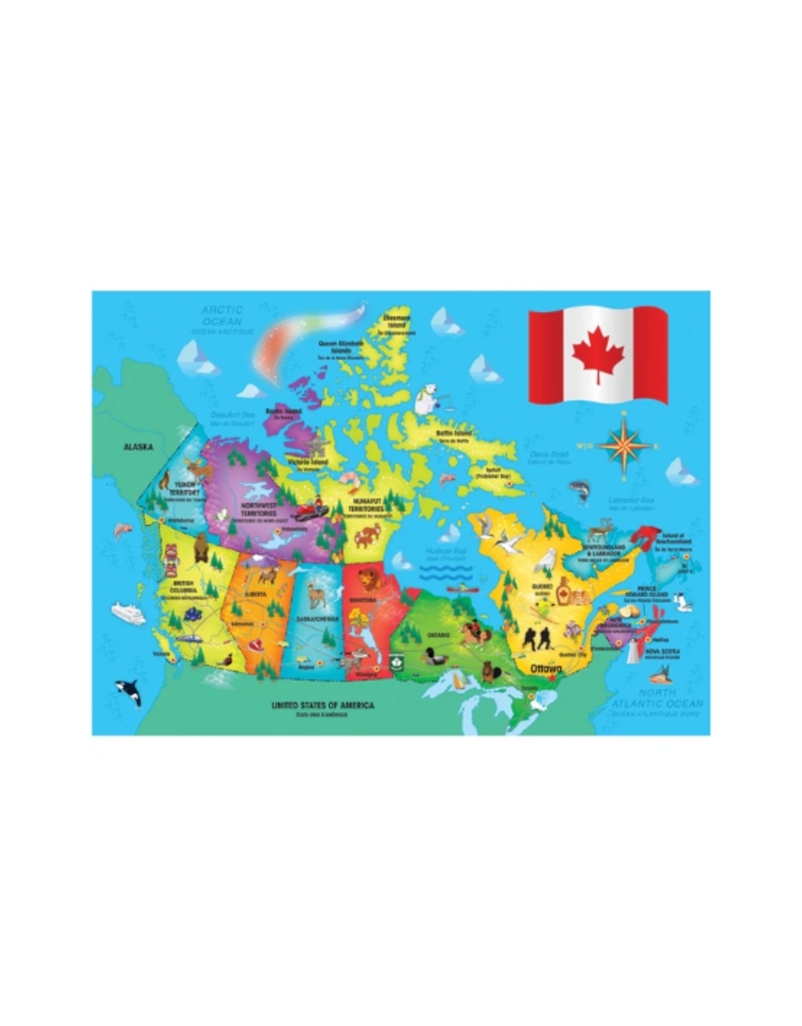 MasterPieces Masterpieces - Canada 60pcs