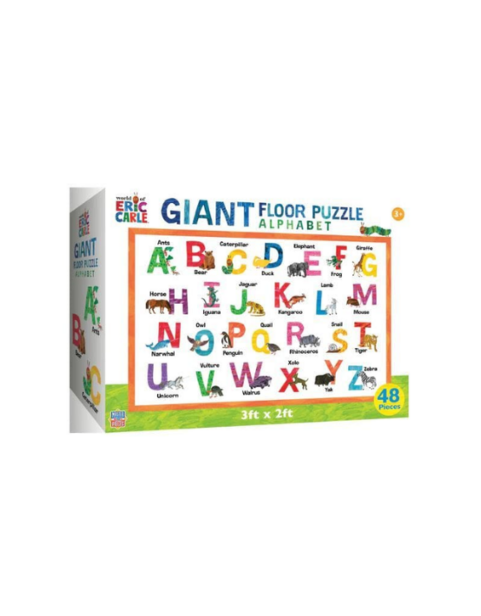 MasterPieces Masterpieces - Eric Carle Giant Floor Puzzle Alphabet 48pcs