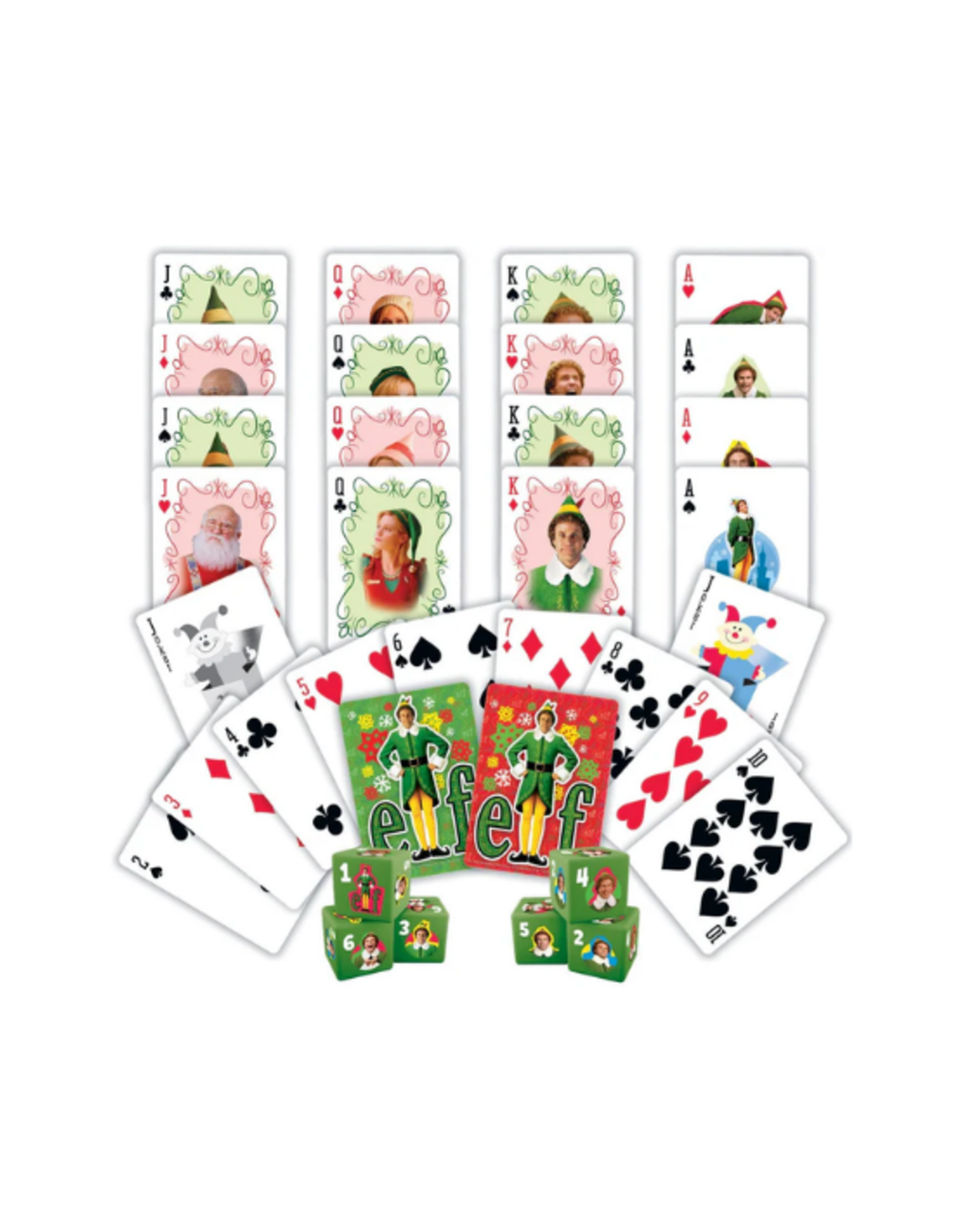 MasterPieces Masterpieces - Elf Cards & Dice Set