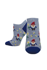 Socksmith Socksmith - Growing Gnomes Blue Heather S/M
