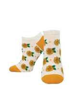 Socksmith Socksmith - Sunflower Funflower Ivory S/M