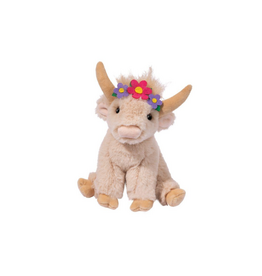 Douglas Laddie Flower Highland Cow Mini