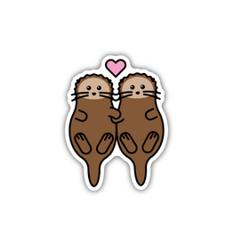 Stickers Northwest Inc. Sea Otter Duo Sticker