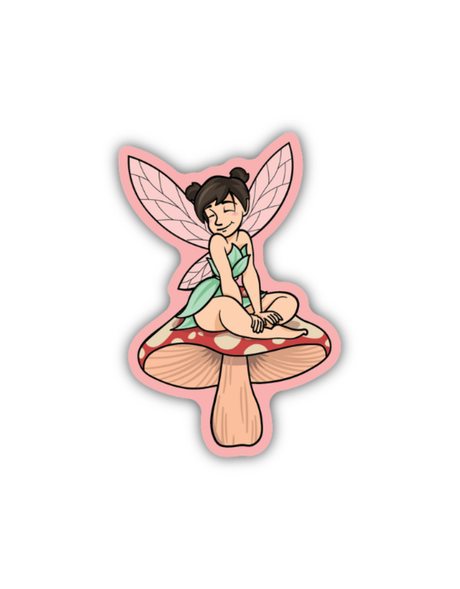 Stickers Northwest Inc. Stickers Northwest - Fairy on a Mushroom Sticker