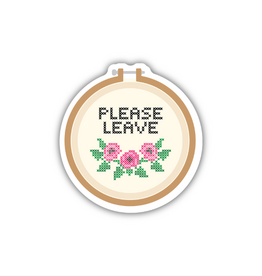 Stickers Northwest Inc. Please Leave Sticker