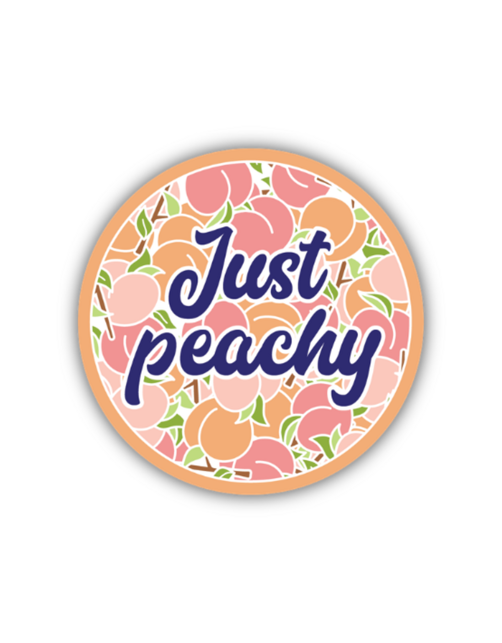 Stickers Northwest Inc. Stickers Northwest - Just Peachy Sticker