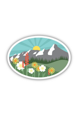 Stickers Northwest Inc. Stickers Northwest - Mountain Wildflowers Sticker