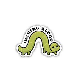 Stickers Northwest Inc. Inching Along Inch Worm Sticker