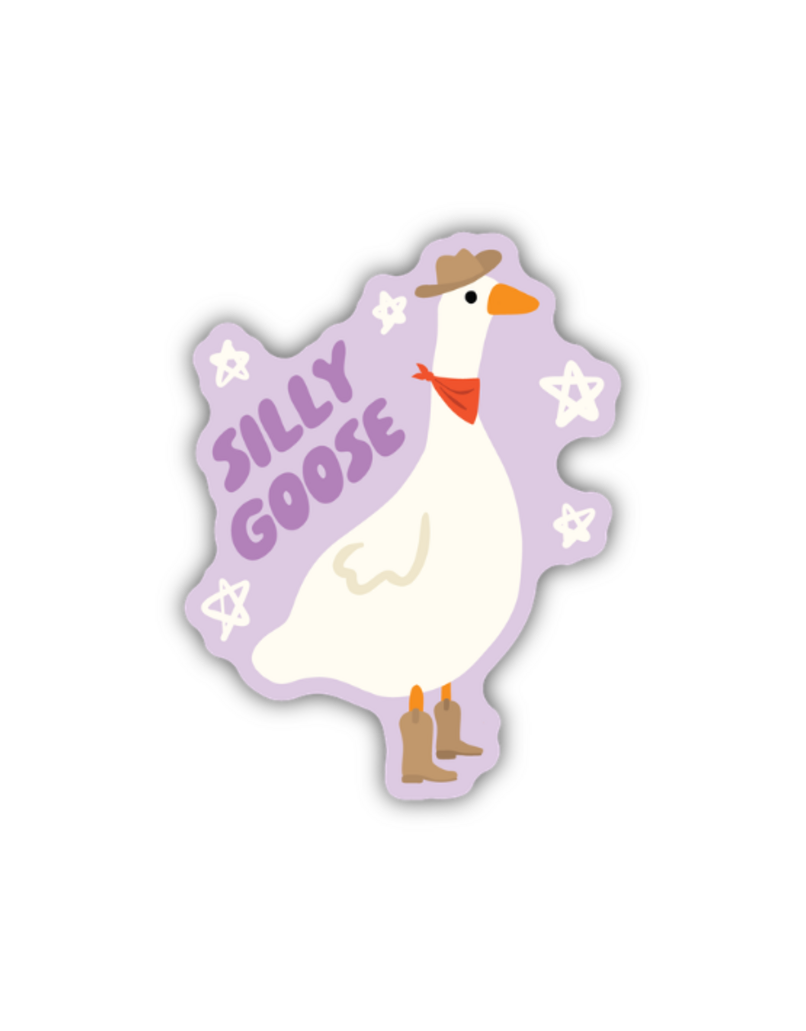 Stickers Northwest Inc. Stickers Northwest - Silly Cowboy Goose Sticker