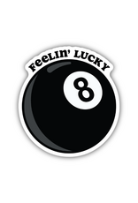 Stickers Northwest Inc. Stickers Northwest - Feelin Lucky 8 Ball Sticker
