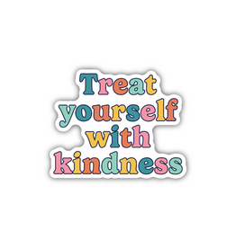 Stickers Northwest Inc. Treat Yourself With Kindness Sticker