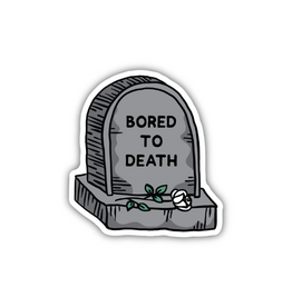 Stickers Northwest Inc. Bored to Death Sticker