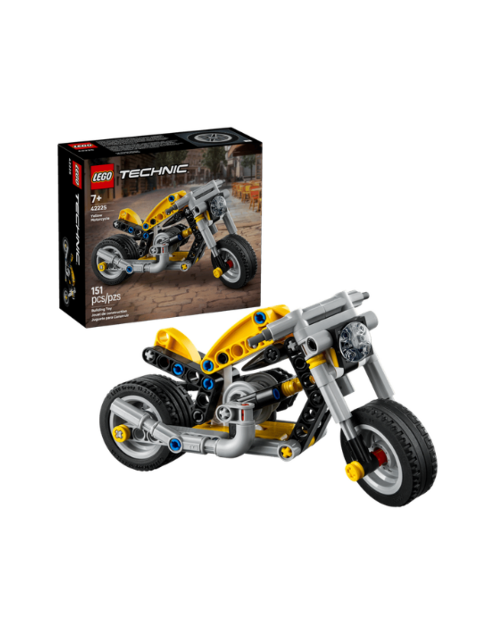 Lego Lego - Technic - 42225 - Yellow Motorcycle