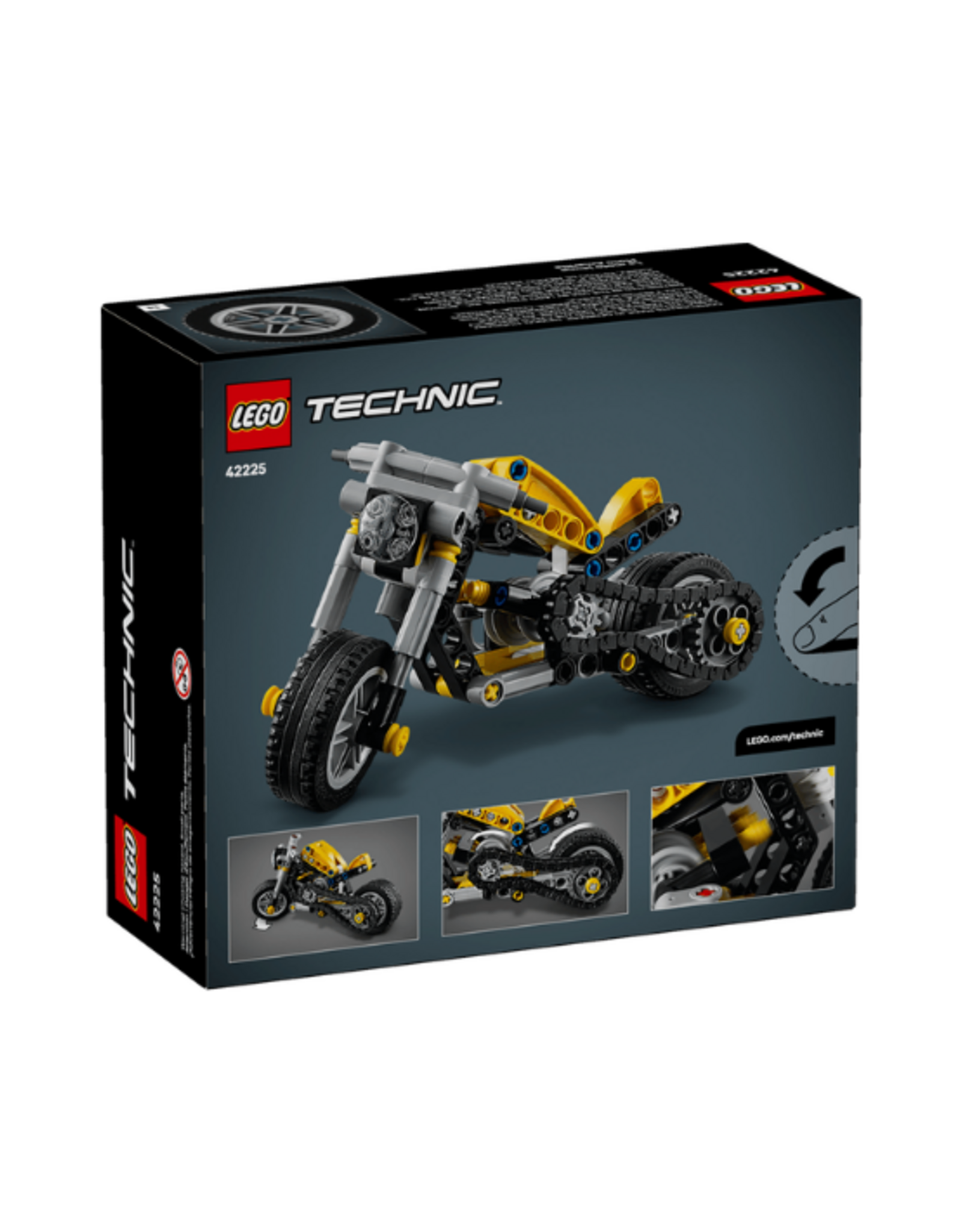 Lego Lego - Technic - 42225 - Yellow Motorcycle