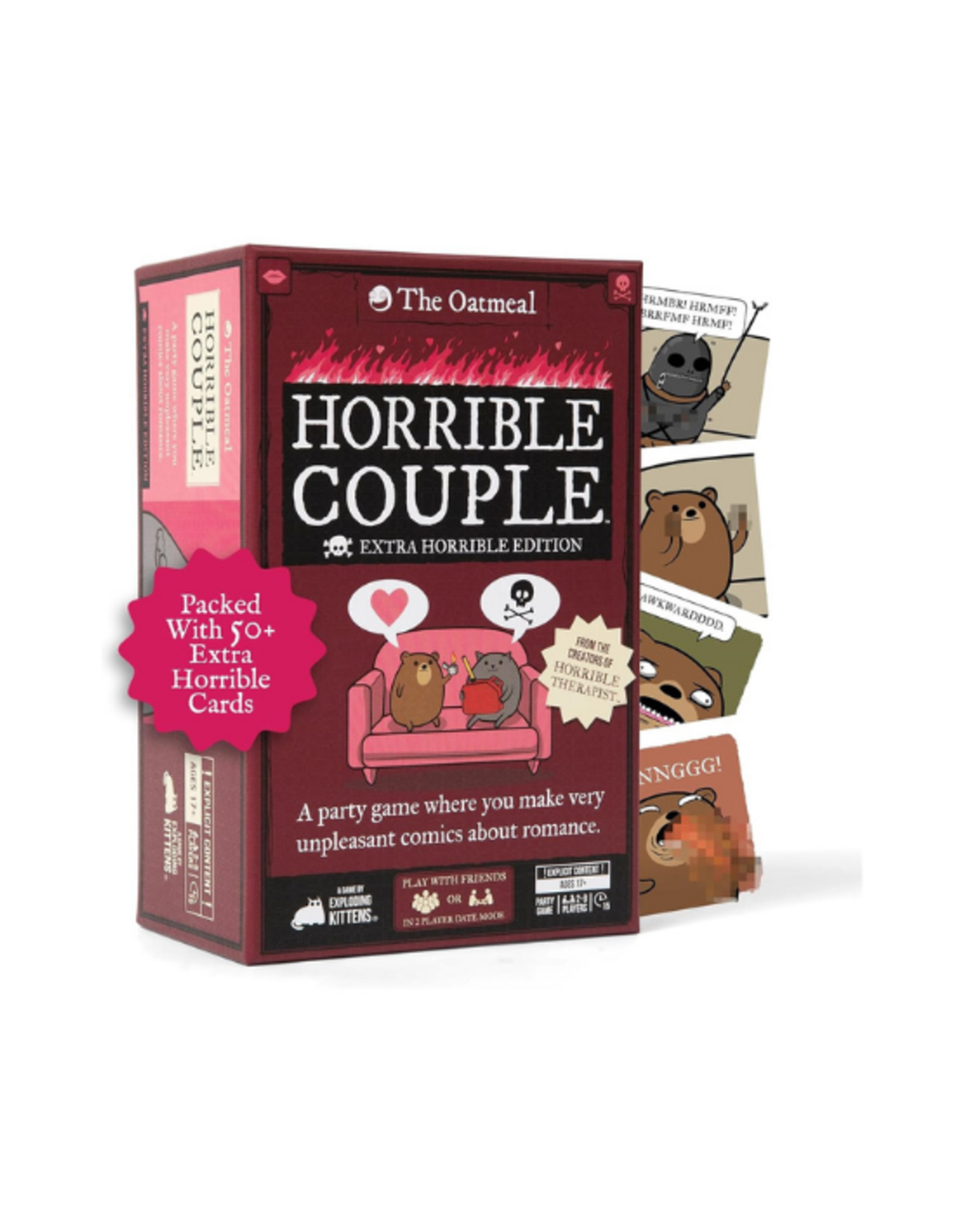 Exploding Kittens Exploding Kittens - Horrible Couple (17+)