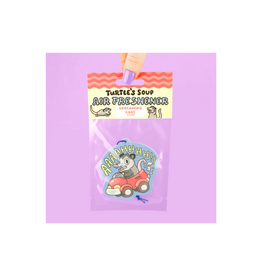 Turtle Soup Panic Opossum Cedarwood and Sage Scented Air Freshener